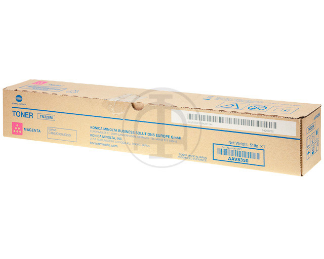 KONICA MINOLTA Toner magenta TN328M BizHub C250/300/360i 26'000 S.
