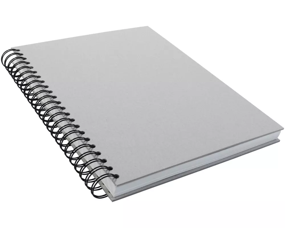 Sigel Notizbuch A4, Verschiedene Lineaturen, Grau