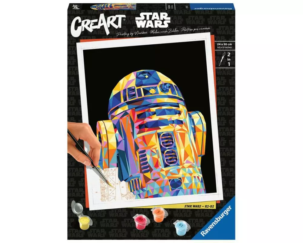 Ravensburger Malen nach Zahlen CreArt: Star Wars – R2-D3