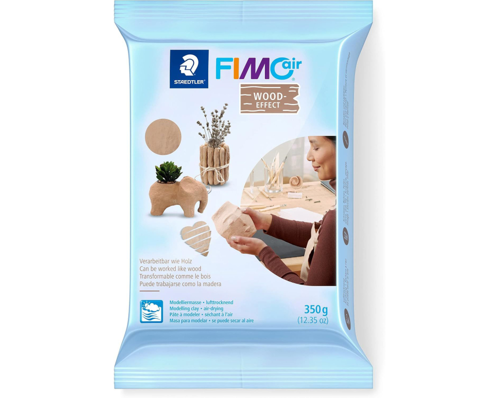 FIMO Knete Air 350g 8150-W7 Wood-effect