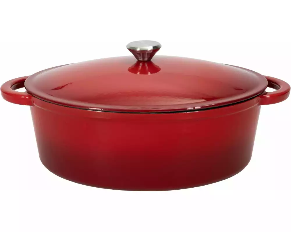 Nouvel Bräter Oval, 32 cm, Rot