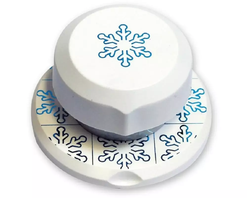 Artoz Motivstanzer 3D Pop-Up Schneeflocke, 3.6 cm