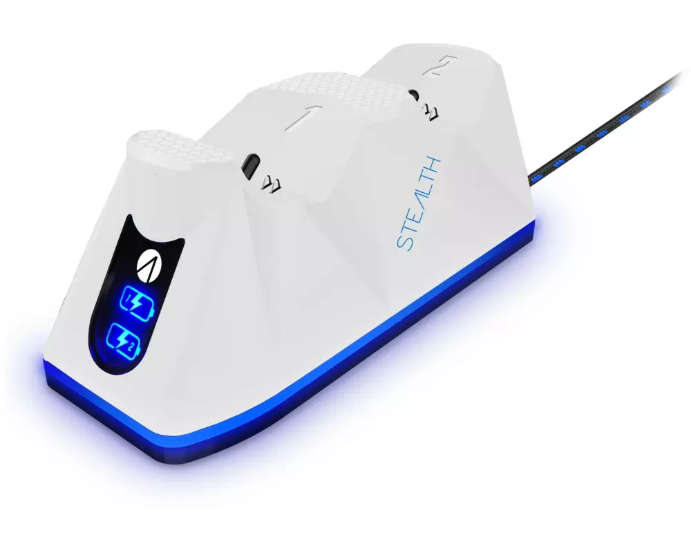 Stealth-Gaming Ladestation SP-C100 Twin Charging Dock USB + Ladekabel PS5