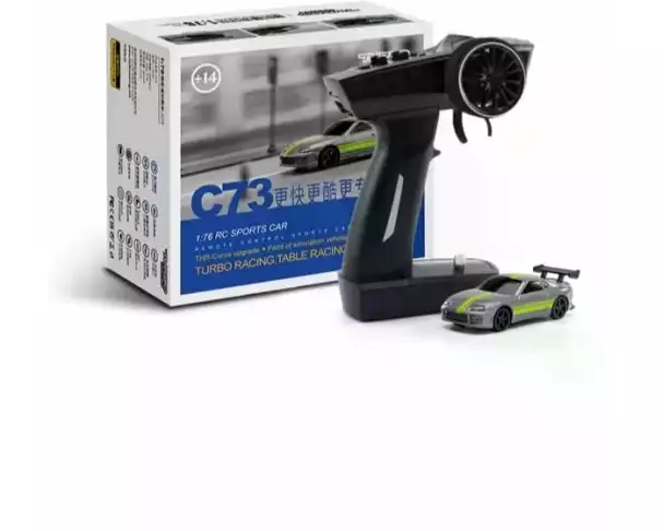 Turbo Racing Micro Sport C73, Grün, RTR, 1:76