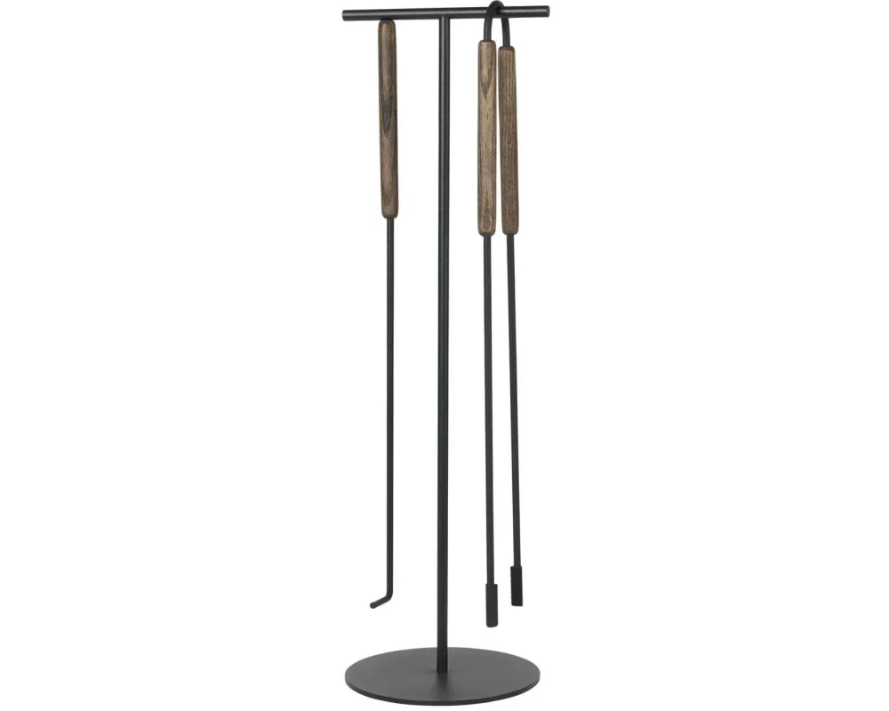 Blomus Ashi 3-teilig Stahl Eiche Braun