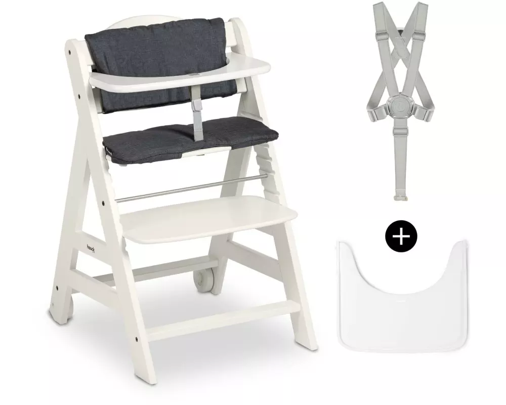 Hauck Treppenhochstuhl Beta+ White