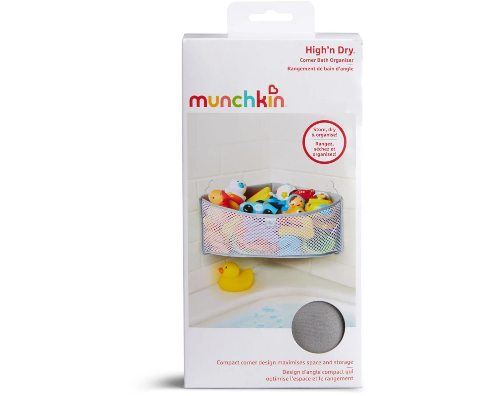 Munchkin Aufbewahrungsnetz High N Dry Grau