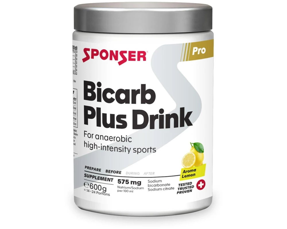 Sponser Sponser Bicarb Plus Drink – Lemon 600g Dose