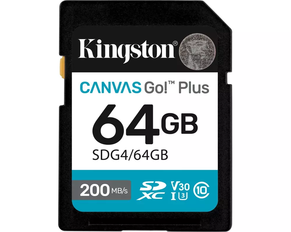 Kingston SDXC-Karte Canvas Go! Plus 64 GB