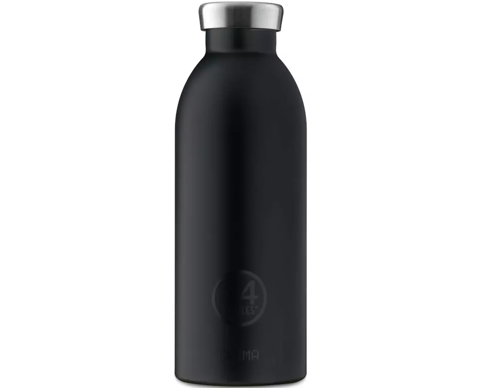 24Bottles Thermosflasche Clima 500 ml, Stone Tuxedo Black