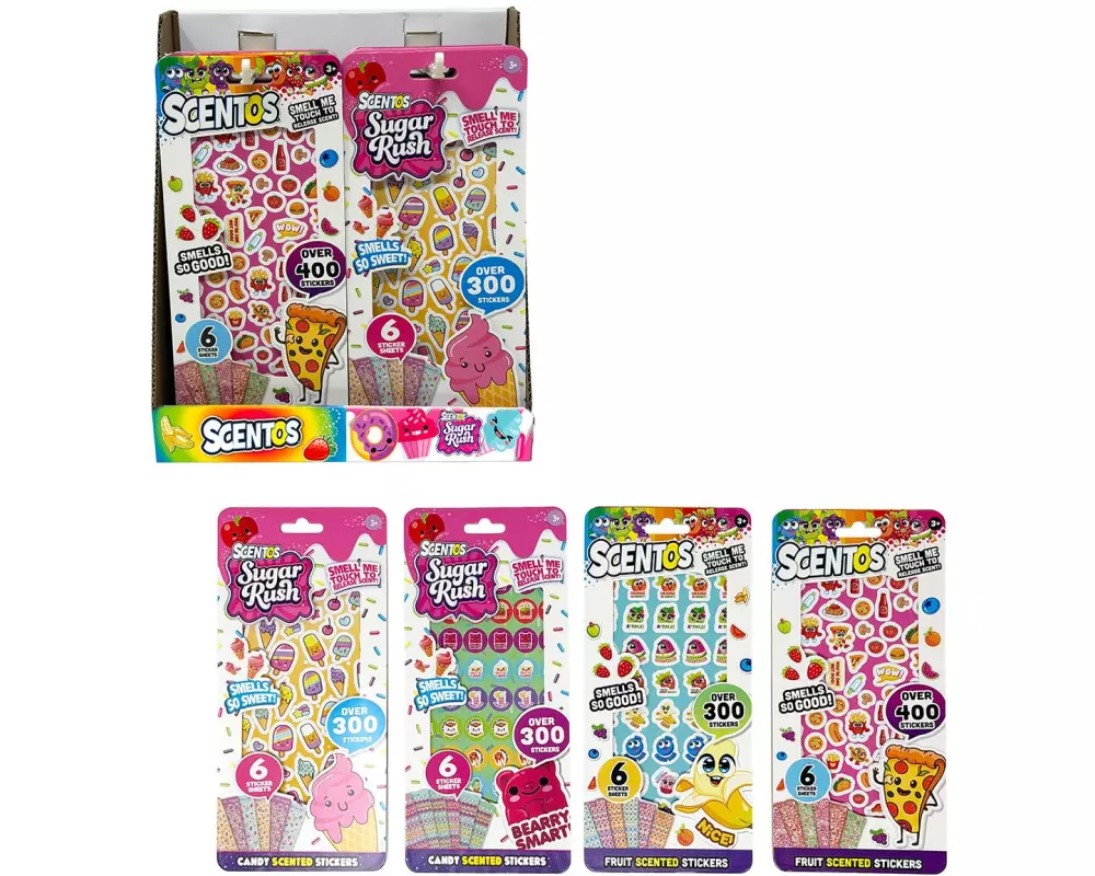 Sombo SCENTOS Sticker Buch