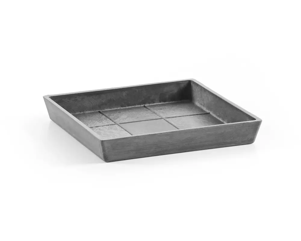 Ecopots Topfuntersetzer Square 40 Grau