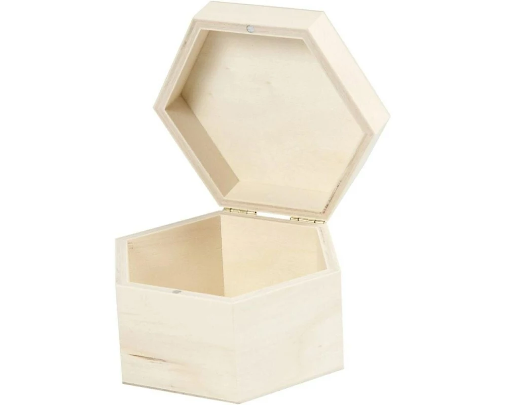 Creativ Company Holzkiste 12 x 7 cm, 1 Stück