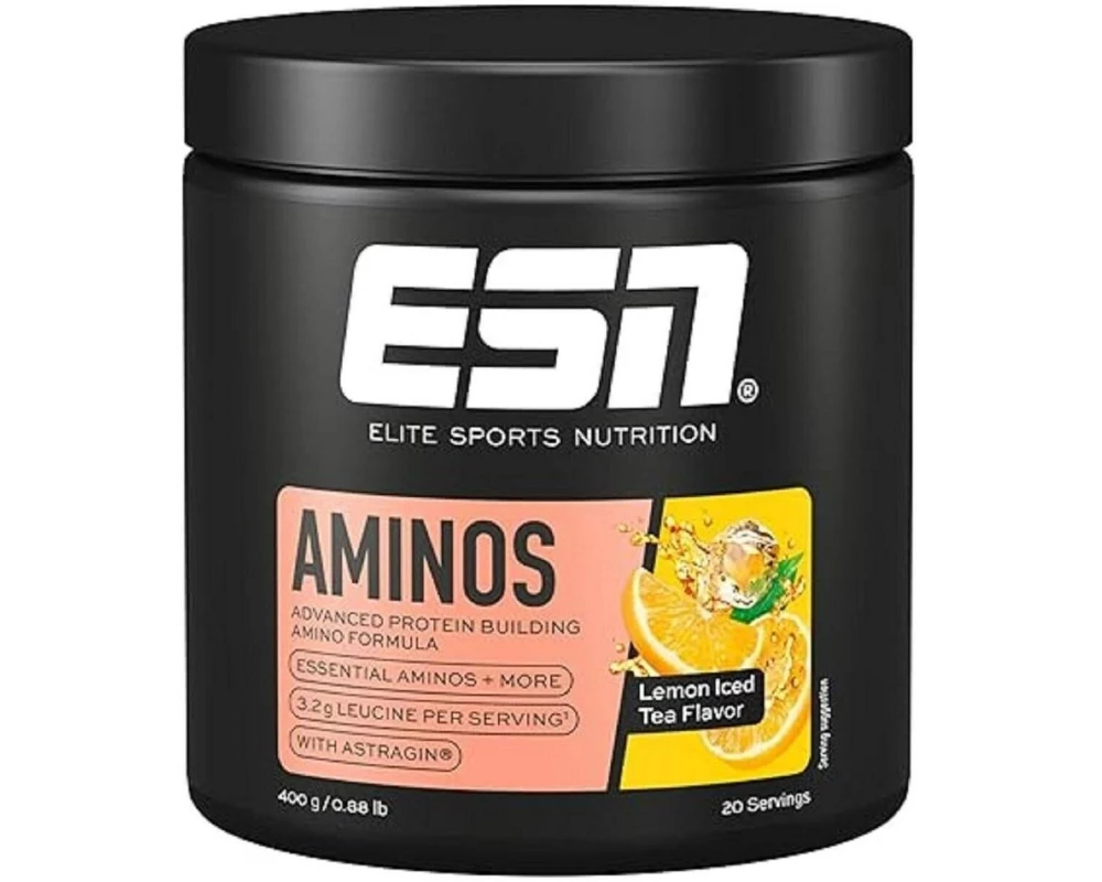 ESN Nahrungsergänzung Aminos Lemon Ice Tea, 400 g