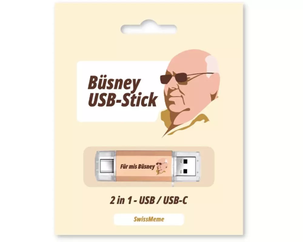 Swissmeme USB-Stick Büsney, 16 GB