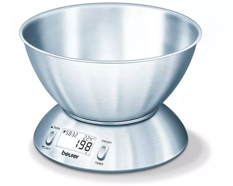 Beurer Küchenwaage KS54 Silber
