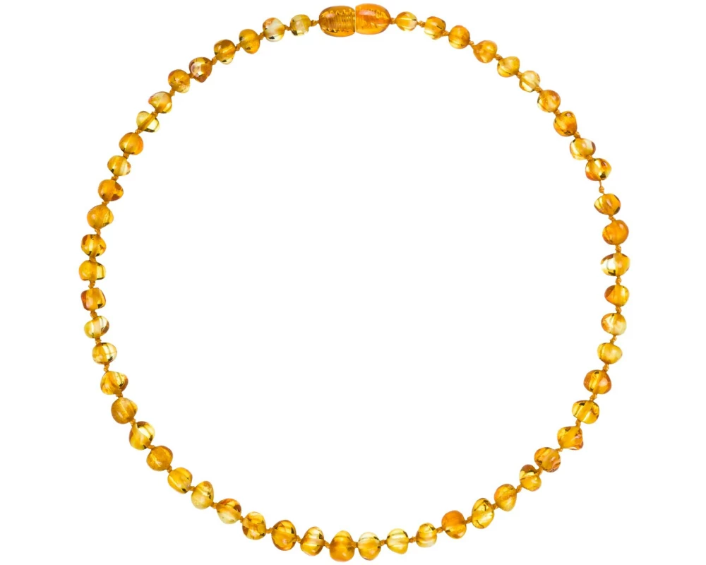 Amberos Bernsteinkette Natur Honey
