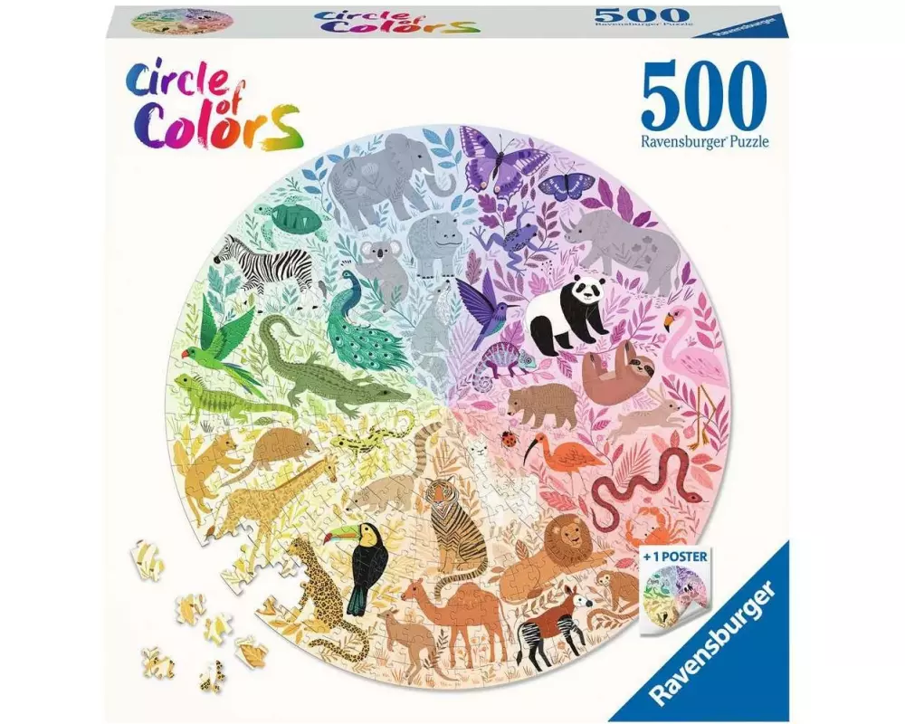 Ravensburger Puzzle Circle of Colors – Animals