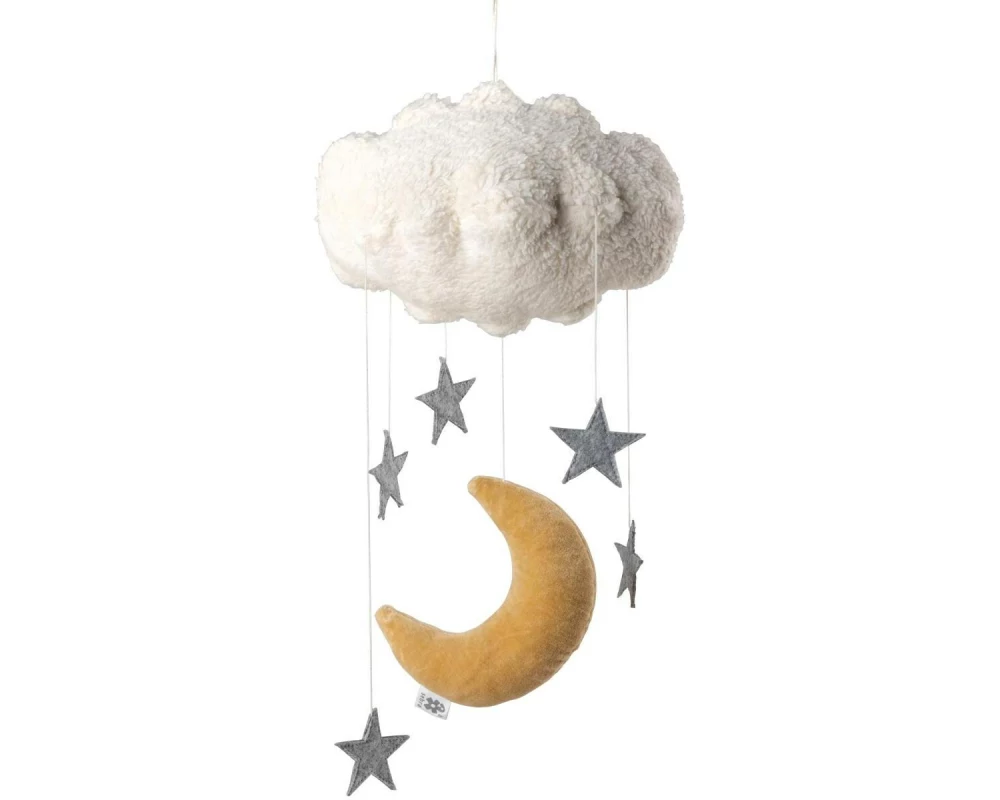 sebra Mobile Moon & Stars Gelb/Weiss