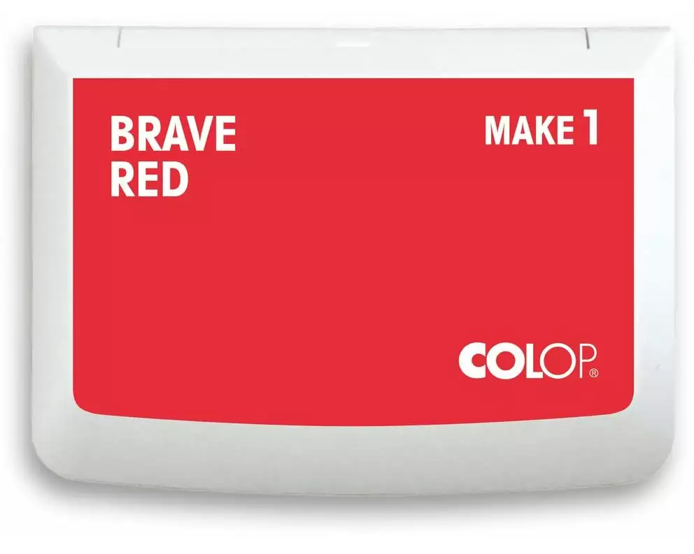Colop Stempelkissen Make 1 Brave Red