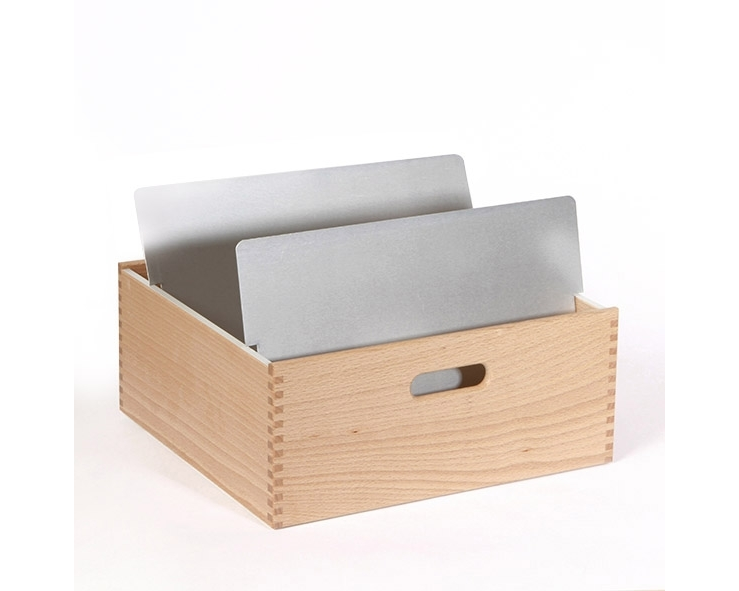 FLÜCK Karteikasten A4 A4QUER/30 Buche