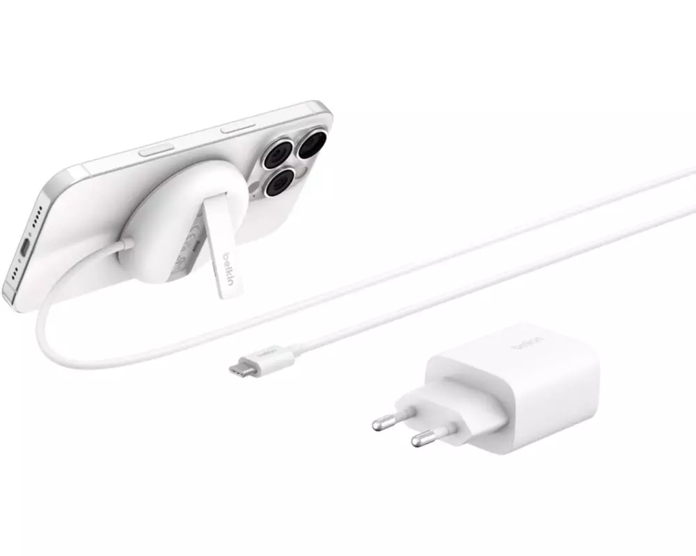 Belkin Wireless Charger BoostCharge Pro inkl. Netzteil Weiss