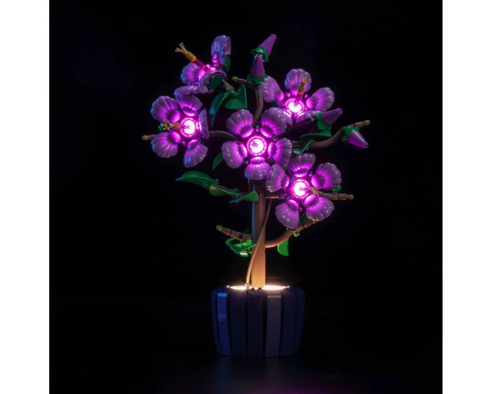 BrickBling LED-Licht-Set für LEGO Hibiskus (10372)