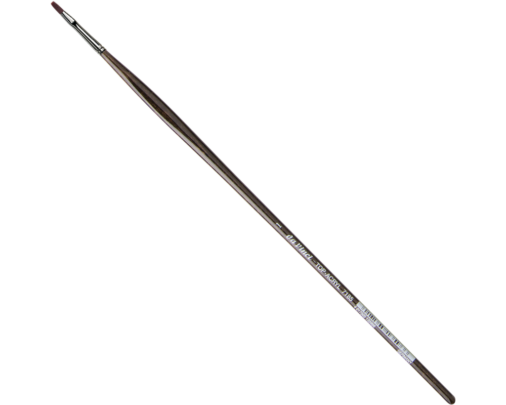 DA VINCI Flachpinsel Top Acryl VA-7185_1 Grösse 1, Synthetik