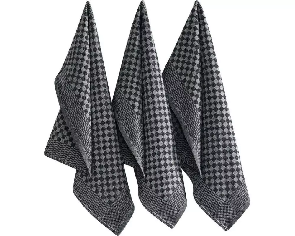 Hermia Geschirrtuch-Set Lola Anthrazit