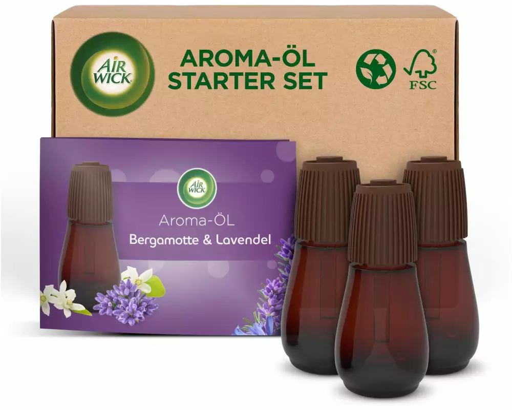 Air Wick Nachfüller-Set Bergamotte & Lavendel