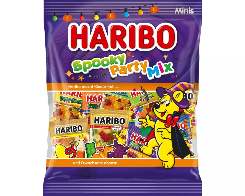 Haribo Gummibonbons Spooky Party Mix Beutel 1000 g