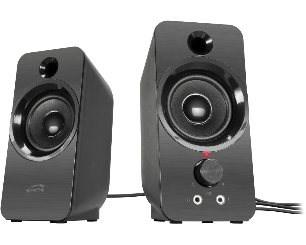 SPEEDLINK DAROC Stereo Speaker SL-810005-BK black