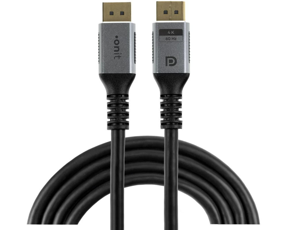 onit Kabel Premium DisplayPort - DisplayPort, 4K/60 Hz, 2 m
