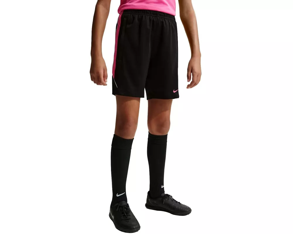 NIKE Fussballshorts Dri-FIT Schwarz/Pink, 158 - 170