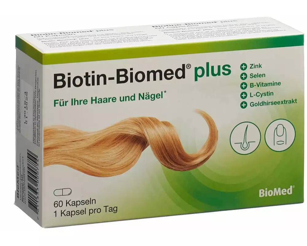 Biomed Biotin-Biomed plus 60 Kapseln