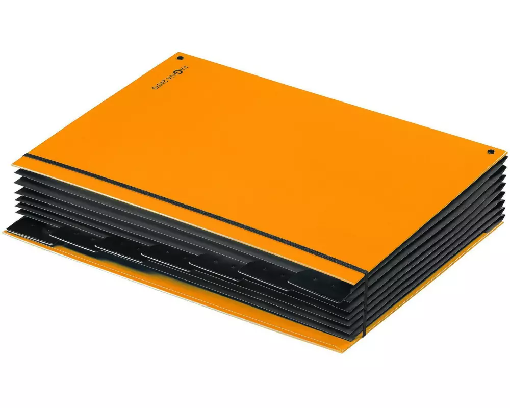 Pagna Ordnungsmappe A4 Trend Orange, 7 Fächer
