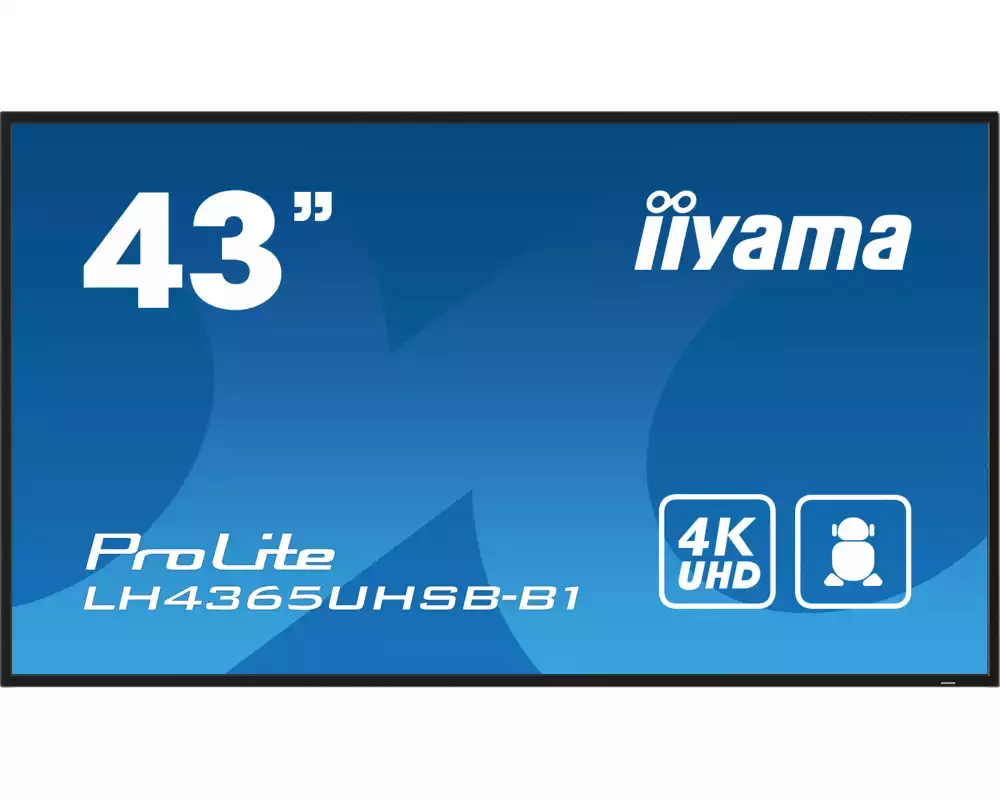 iiyama Public Display ProLite LH4365UHSB-B1 42.5 "