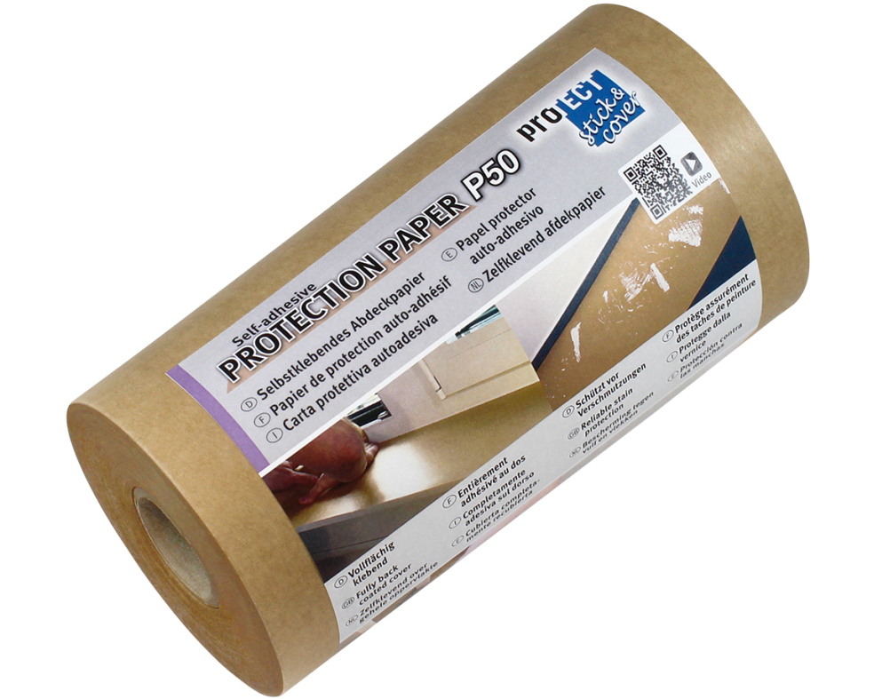 PROTECT Abdeckpapier Kraft 9015550-88 150mmx50m