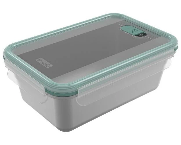 Rotho Edelstahldose mit Deckel NALA 1.5 l, Silber