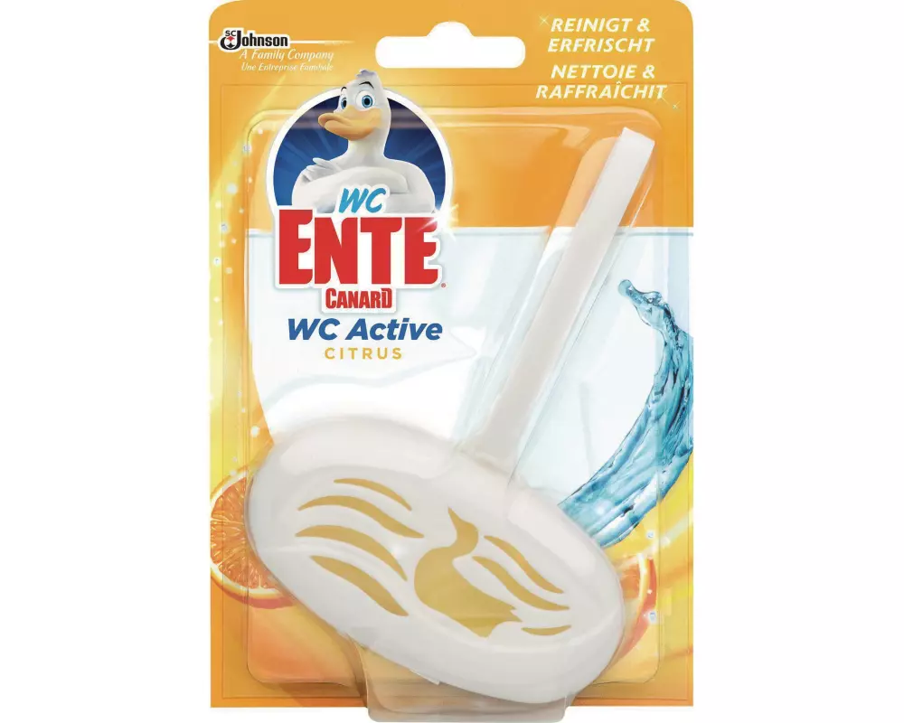 WC-Ente WC-Reiniger WC Active 3 in 1 Original Citrus 1 Stück