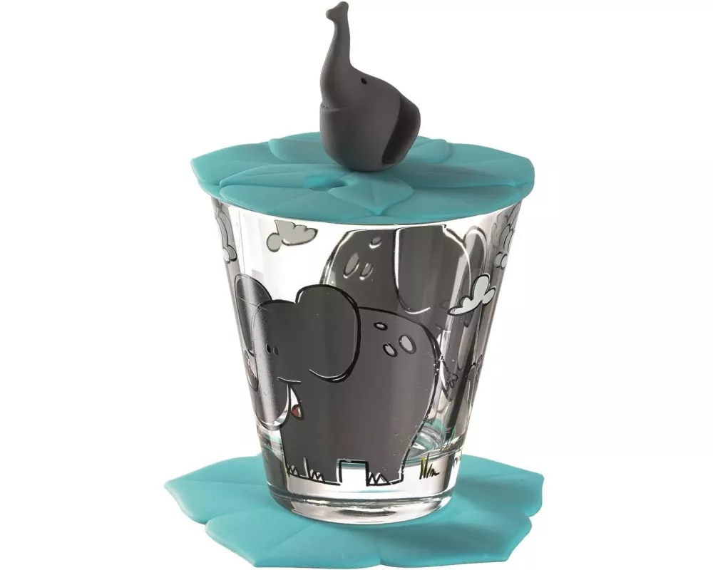 Leonardo Kindertrinkglas Bambini 3-teilig, Elephant