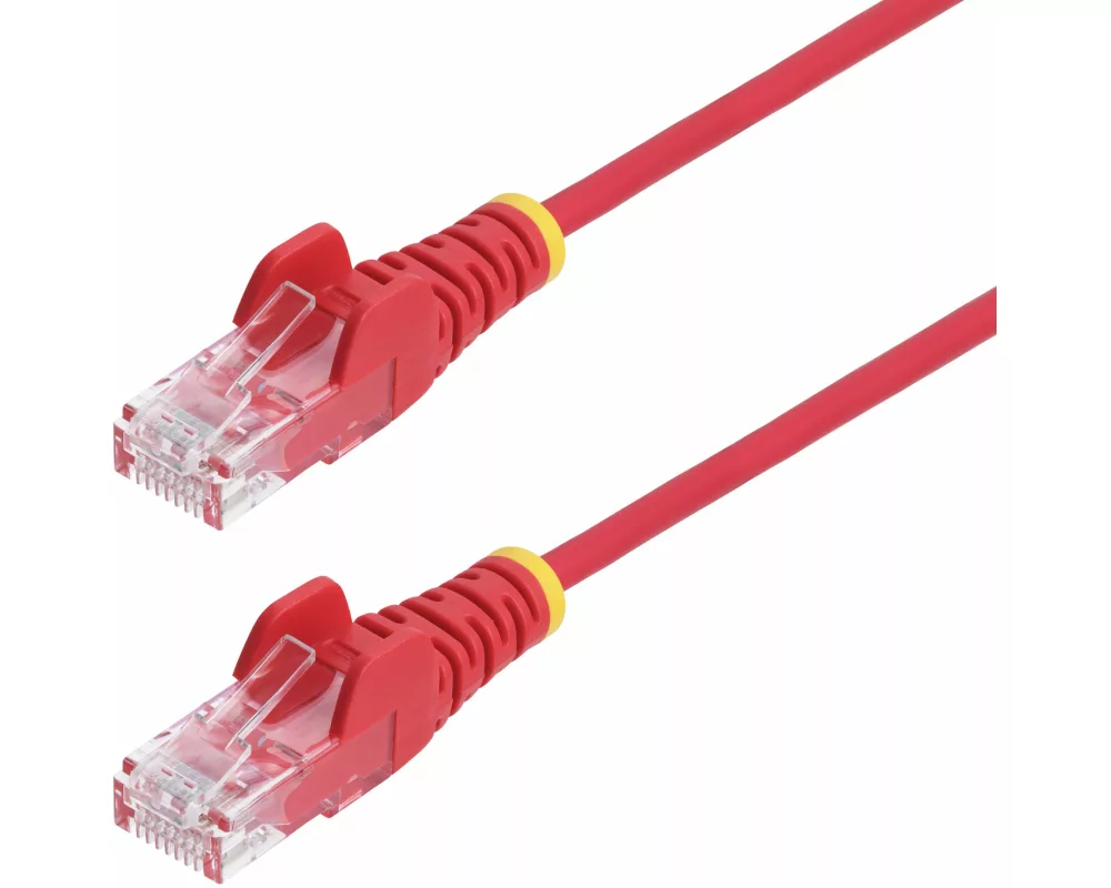 StarTech.com N6PAT25CMRDS Netzwerkkabel Rot 0,25 m Cat6 U/UTP (UTP)