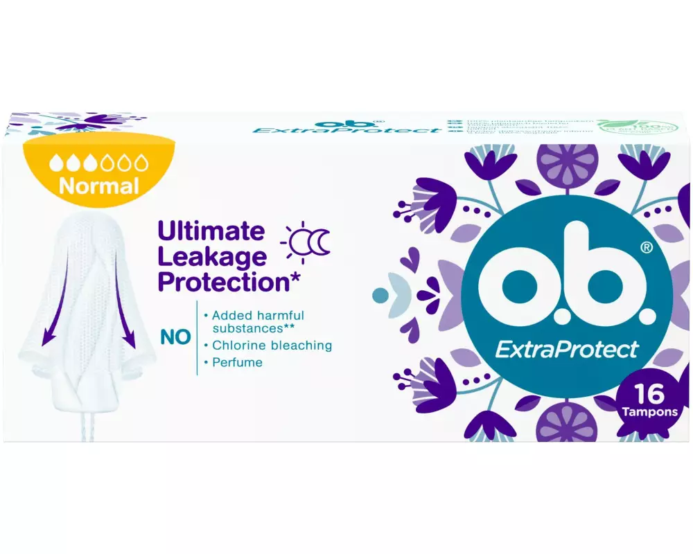 o.b. Tampons Extra Protect Night Normal 16 Stück