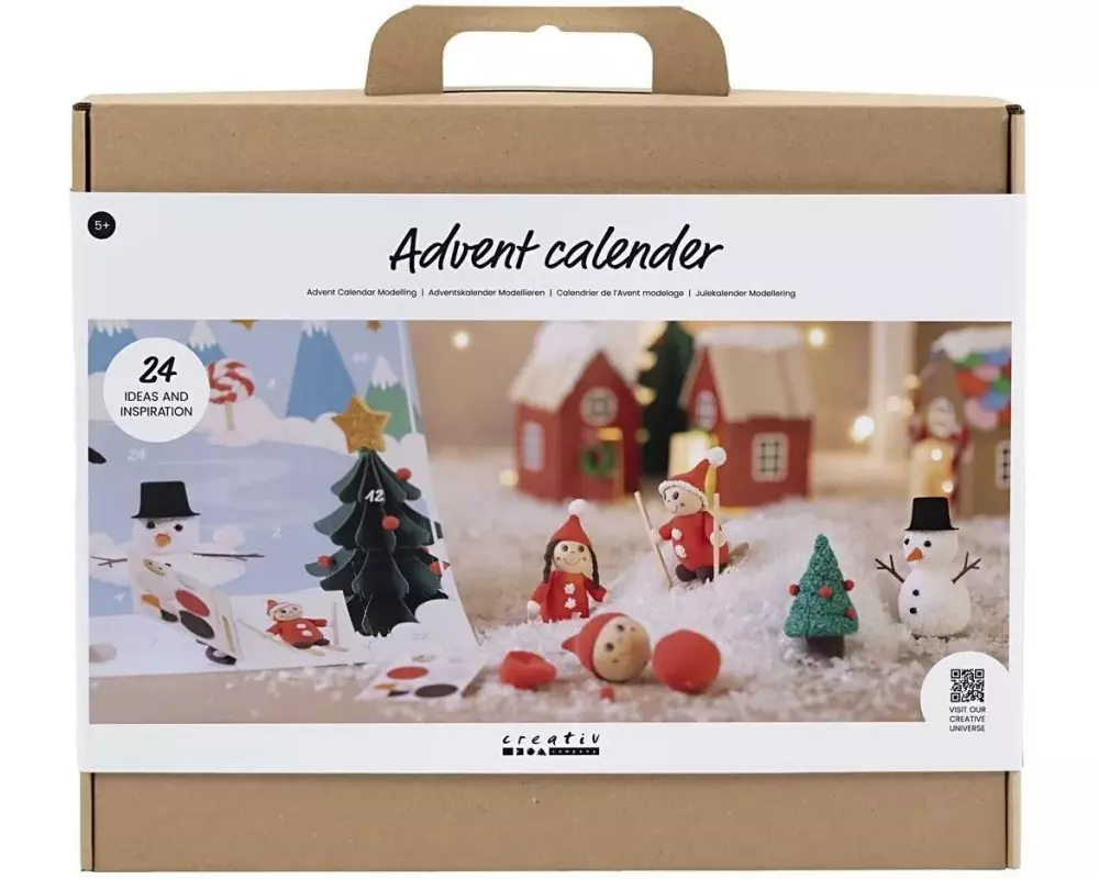 Creativ Company Adventskalender Bastelprojekte Modellieren