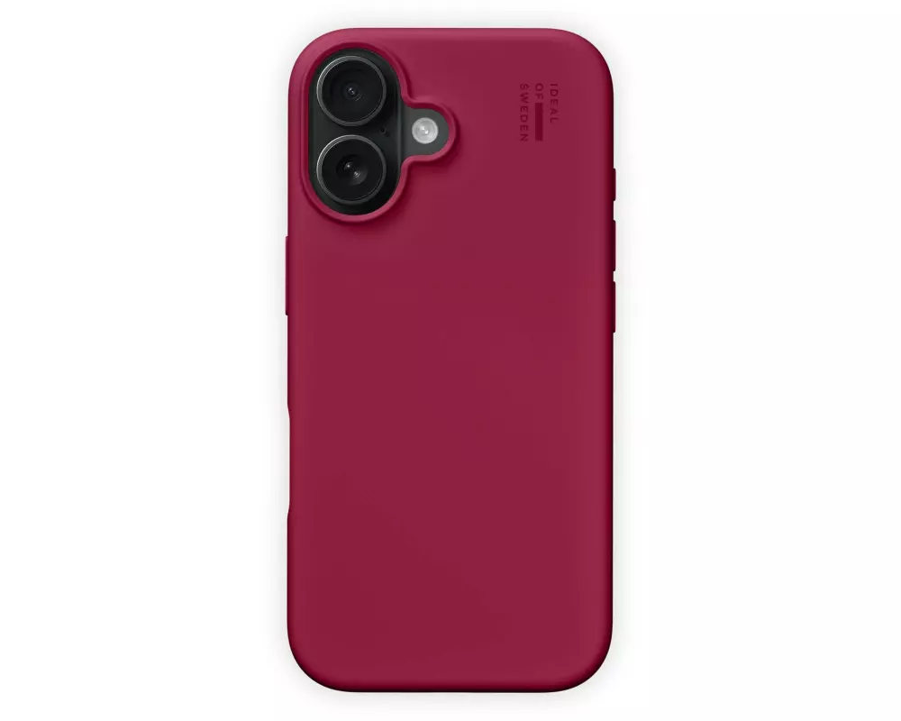 Ideal of Sweden Back Cover Silicone iPhone 16 Plus Cranberry