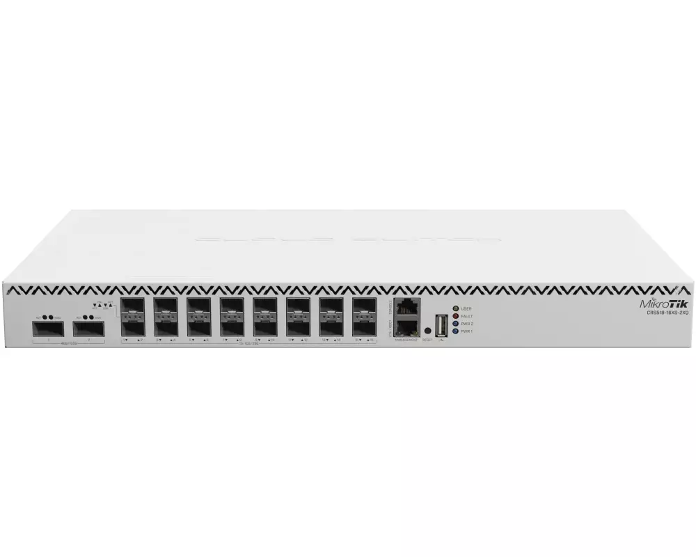 MikroTik SFP28 Switch CRS518-16XS-2XQ-RM 18 Port