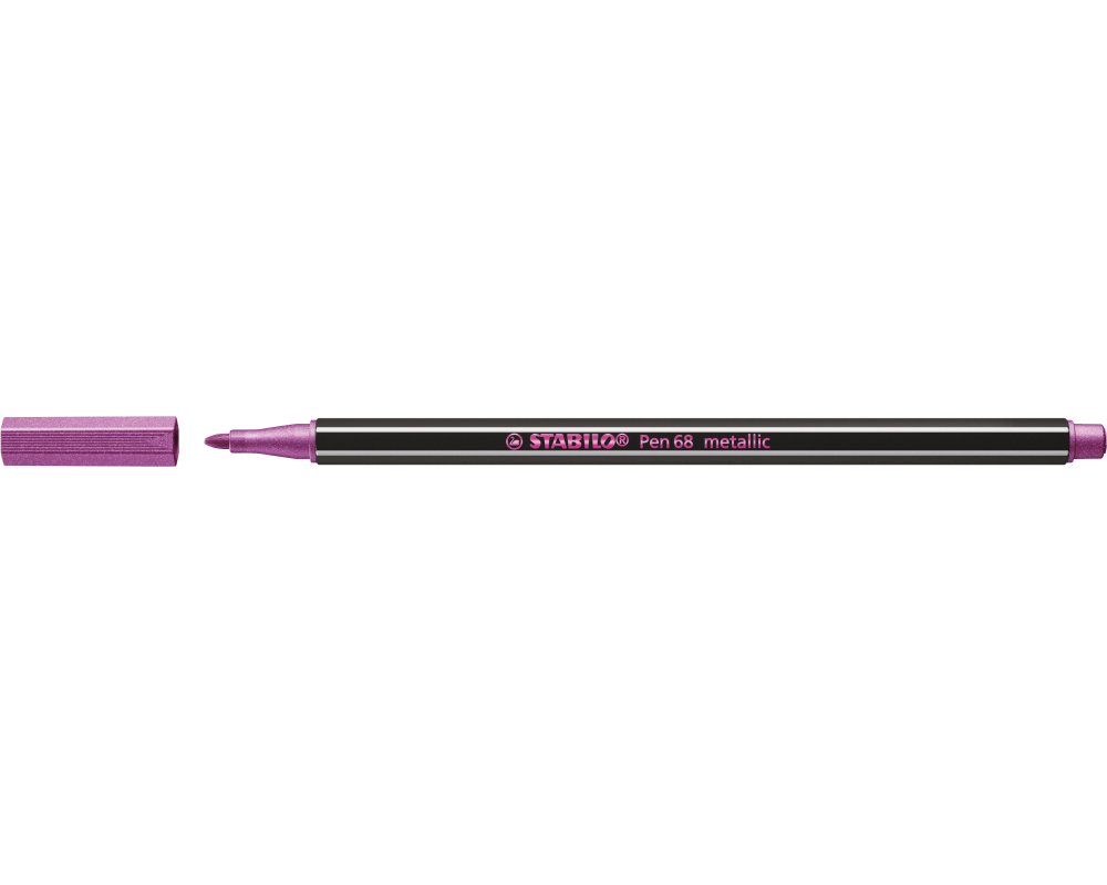 STABILO Fasermaler Pen 68 1mm 68/856 metallic pink