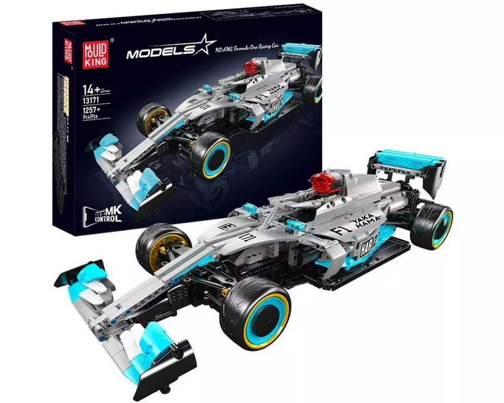 Mould King 13171 Rennwagen Formel-1-Motorsport 1:10 RC-fähig