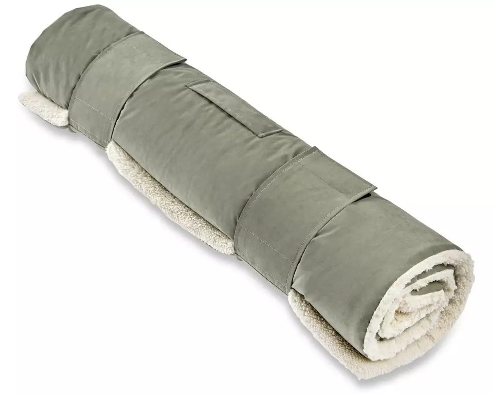 Wolters Hunde-Decke Vagabund, 100 x 70 cm, Moosgrün