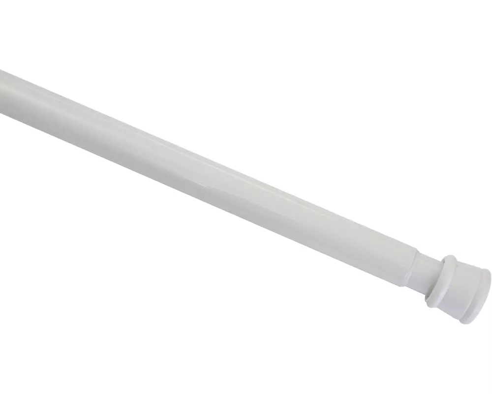 Gardinia Spannstange 90 - 140 cm, Weiss